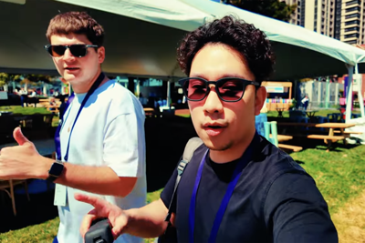 Alec Nguyen and Peter Da Silva